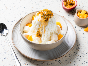 Drivu Mango Passion Fruit Bingsu Ice Cream