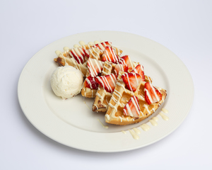Drivu White Strawberry Waffle