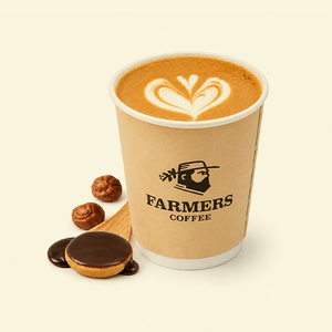 Drivu Organic Hazelnut Latte (Hot)