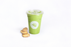 Organic Ginger Matcha Latte (Iced) - Farmers Coffee dubai