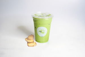 Organic Ginger Matcha Latte (Iced) - Farmers Coffee dubai