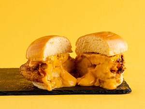 Drivu Stuffed Chicken Cheese Burger