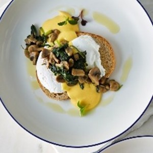 Drivu Eggs Benedict
