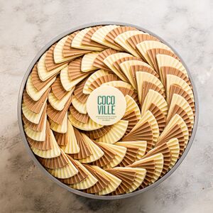 Drivu Royal Fan Chocolates In Classic Bowl