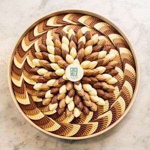 Drivu Sukoon Chocolate In Leather Tray