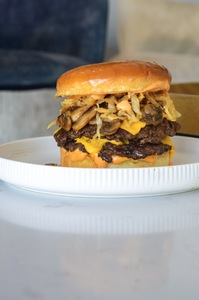 Drivu mushroom burger