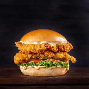 Drivu Crispy Chicken Burger