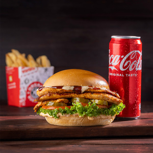 Drivu Royal Chicken Burger Meal