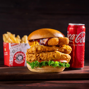 Drivu Picasso Chicken Burger Meal