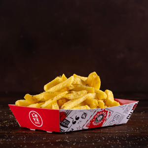 Drivu Fries with Cheese and Jalapeno