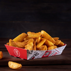 Drivu Wedges Fries with Cheese and Jalapeno