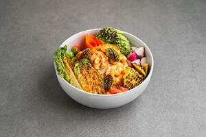 Drivu Prawn Poke Bowl