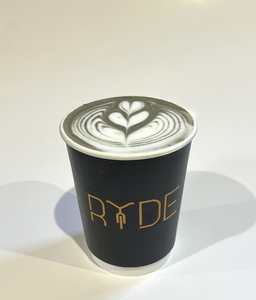 Drivu Hot Charcoal latte