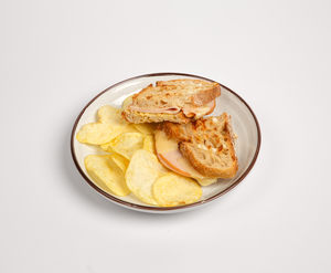 Drivu Turkey and Cheese sandwich