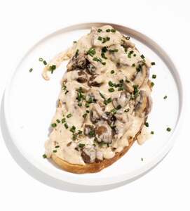 Drivu Creamy Mushroom Toast