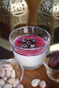 Drivu Panna Cotta Blueberry