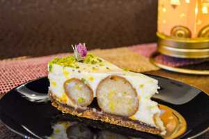 Drivu Gulab Jamum Cheesecake