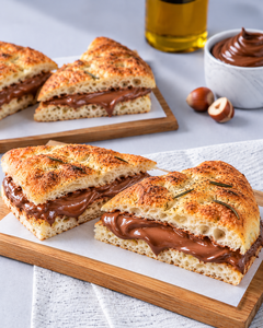 Nutella Focaccia Sandwich - Kohinoki dubai