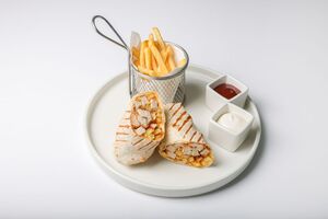 Drivu Chicken Fries Wrap 