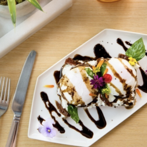 Drivu Burrata Benedict