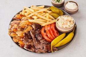 Drivu Mix Shawarma Plate (beef & chicken)