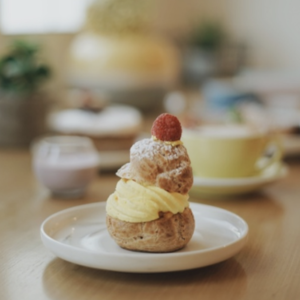 Drivu Saffron Cream Puff