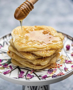 Drivu 2 Mini Msemen with Honey  ٢ مسمن مع عسل