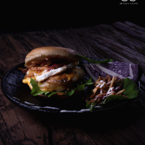 Drivu Eggy Beef Burger