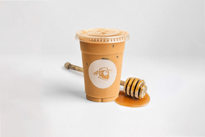Organic Asal Latte (Iced) - Farmers Coffee dubai
