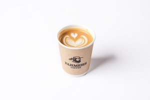 Organic Salted Caramel Latte (Hot) - Farmers Coffee dubai