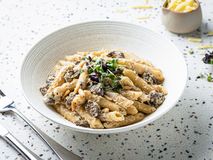 Drivu Portobello Saffron Pasta