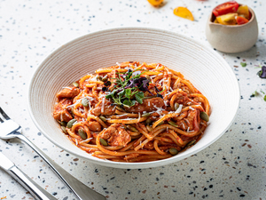 Drivu Chicken Pasta Arabiata