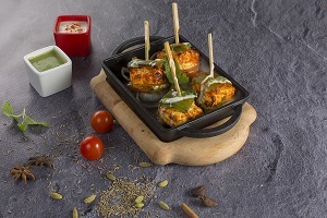 Drivu Charcoal Paneer Tikka تكا بانير الفحم