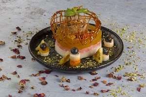 Drivu Vermicelli Fruit Panna Cotta باناكوتا بالفواكه والشعيرية
