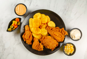 Drivu Broasted Fried Chicken Meal وجبة دجاج بروستد