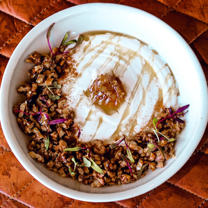 Drivu Walnut Greek Yogurt Bowl