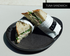 Drivu Tuna with Corn Sandwich