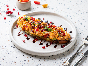 Drivu Pomegranate Avo Toast