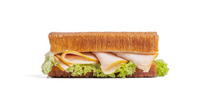 Drivu Turkey and cheese sandwich | ساندويش الديك الرومي والجبن