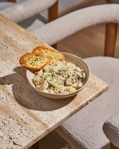 Drivu Truffle Alfredo Pasta