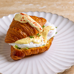 Drivu Egg Benedict Croissant