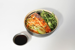 Drivu Grilled Salmon Teriyaki