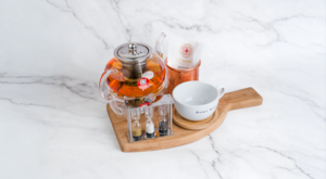 Earl Grey Flora Tea - Home Bakery Kitchen sharjah