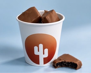 Coco Cubes in a cup - Ghaya Cafe dubai