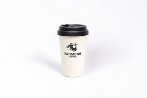Farmers Bamboo Mug 400ml (Reusable) - Farmers Coffee dubai