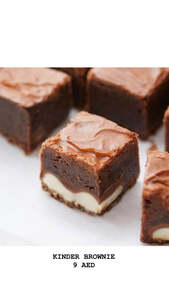 Drivu Kinder Brownie Bite