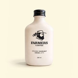 Drivu Organic Hazelnut Latte 200ml Bottle (Cold)
