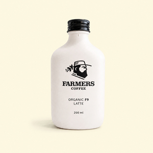 Drivu Organic F9 Latte 200ml Bottle (Cold)