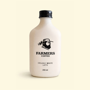 Drivu Organic White Latte  200ml Bottle (Cold)