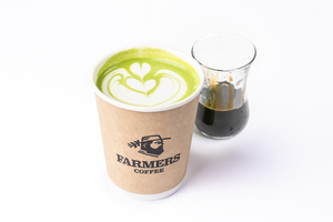 Organic Vanilla Matcha Latte (Hot) - Farmers Coffee dubai